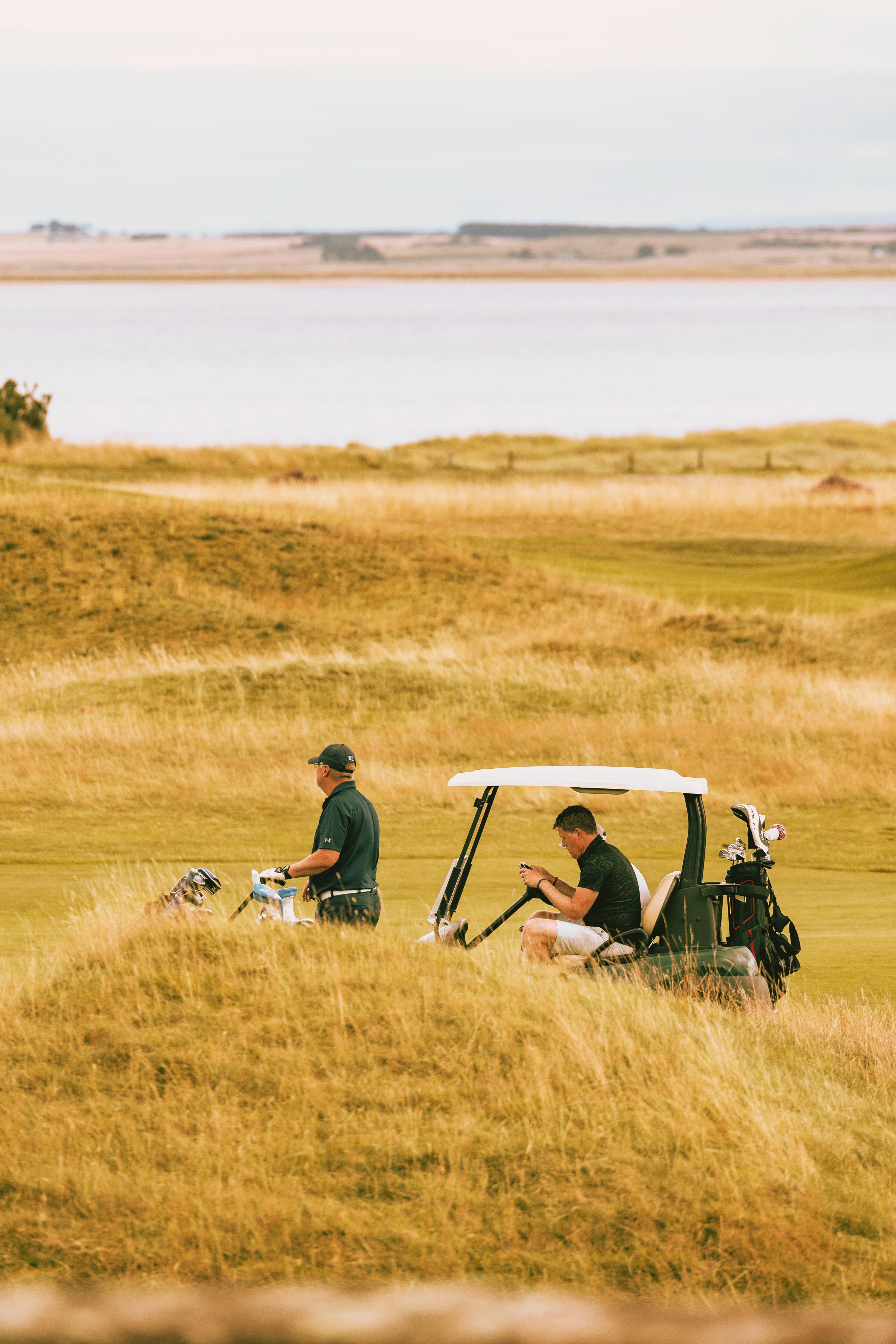 Dornoch Station酒店 外观 照片 Golfers at the 2005 Open Championship at St Andrews