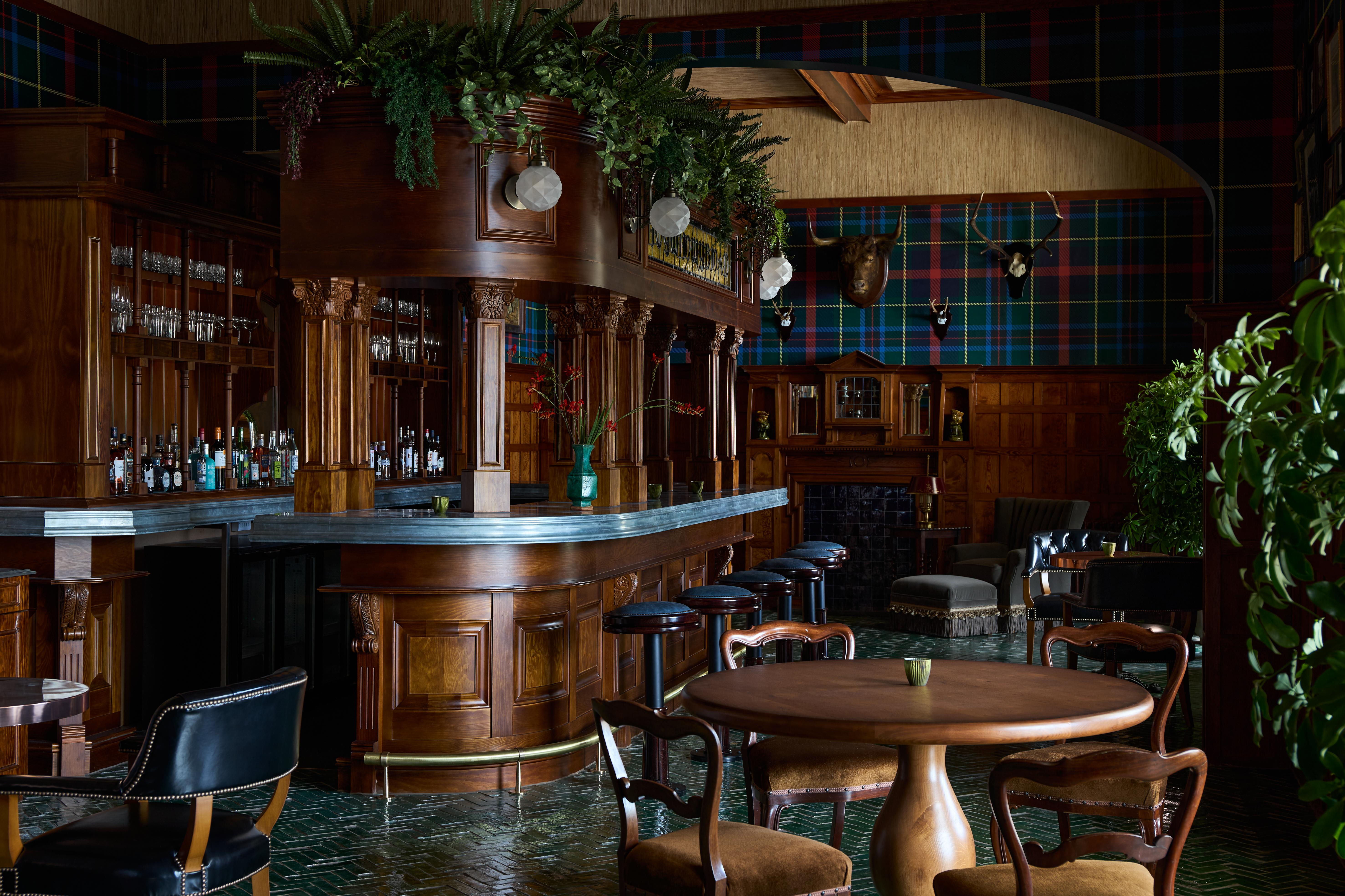 Dornoch Station酒店 外观 照片 The bar at the 2010 World Economic Forum